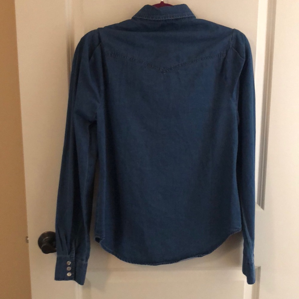 Denim button up shirt - Picture 7 of 8